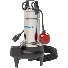 Calpeda Single-impeller submersible pumps, with free-flow (vortex) impeller - Gqv, Gqs