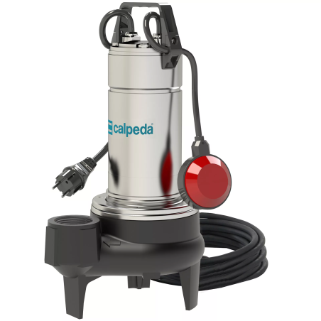 Calpeda Single-impeller submersible pumps, (with two-passage) with channels impeller - Gqn