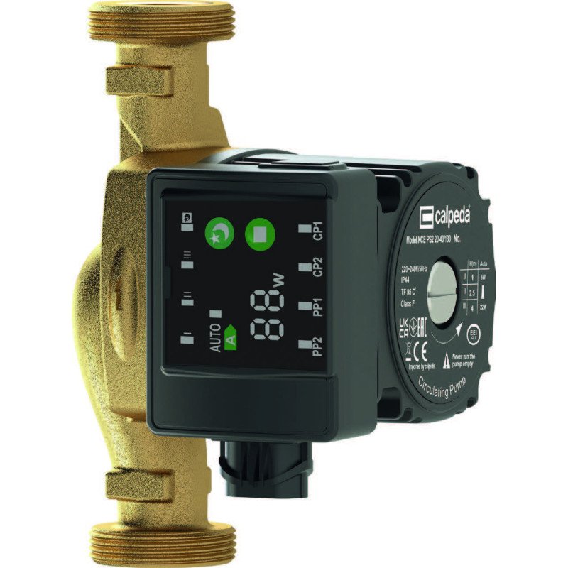 Calpeda Energy saving variable speed circulating pump driven by a permanent magnet - Nce Ps2