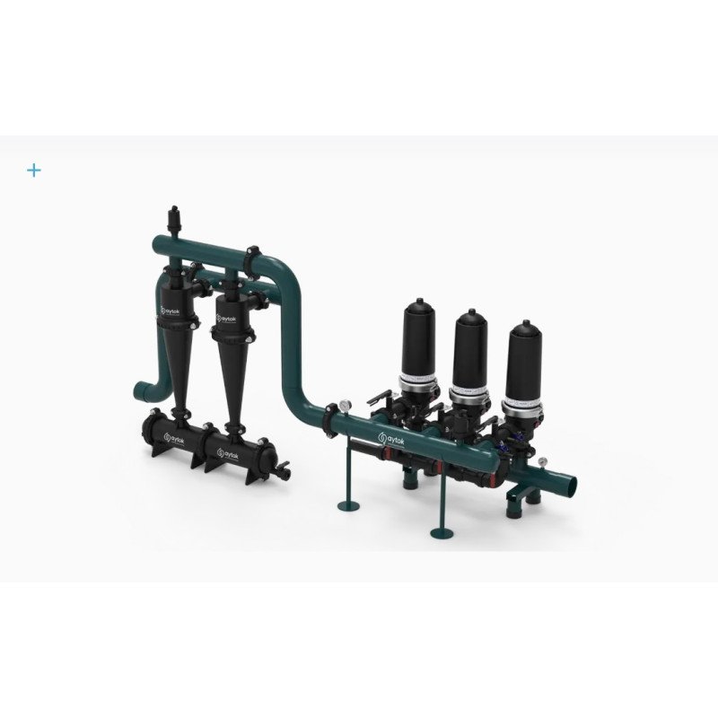 Plastic Manual Disc Filter Systems With Hydrocyclone Plastic Manual Disc Filter Systems With Hydrocyclone
