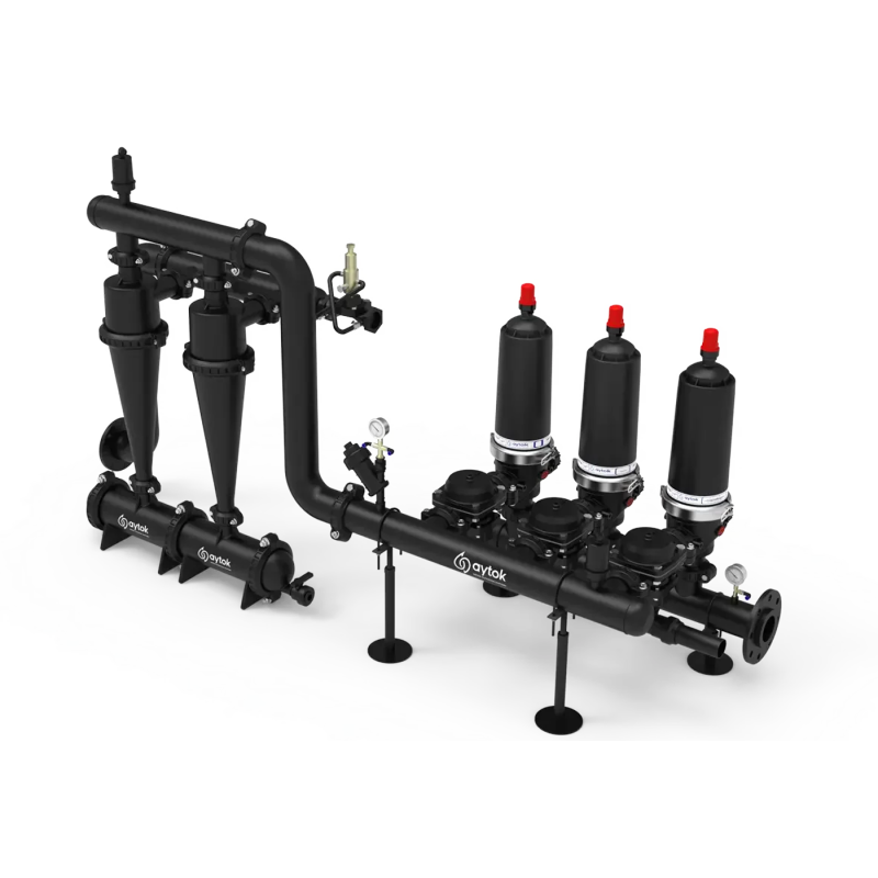 Plastic Automatic Disc Filter Systems With Hydrocyclone Plastic Automatic Disc Filter Systems With Hydrocyclone
