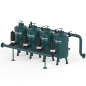 Manual Sand Media filter Systems With Plastic Disc Filters Manual Sand Media filter Systems With Plastic Disc Filters